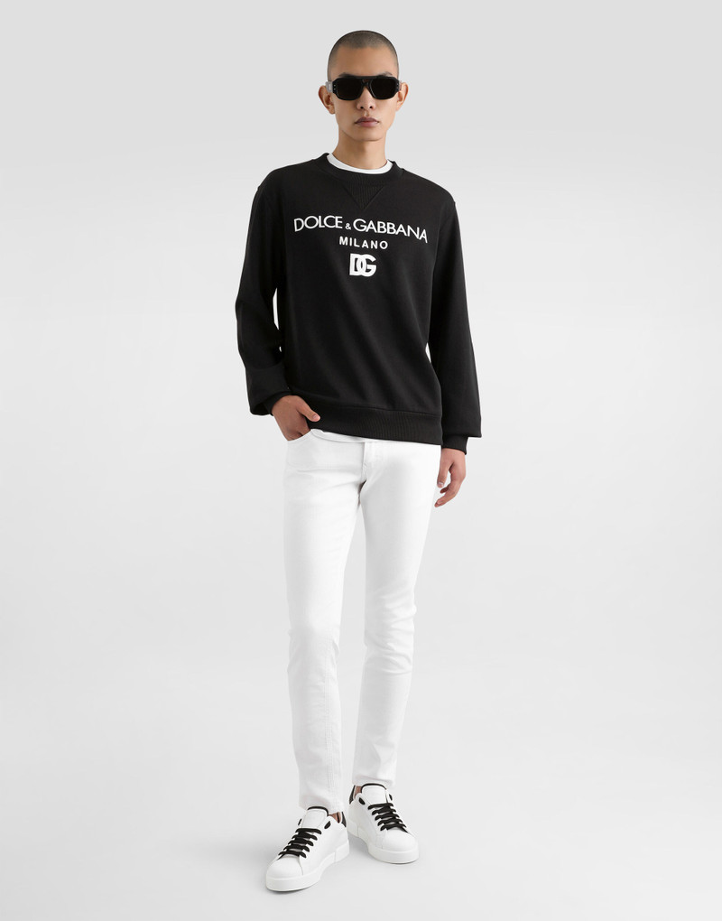 Dolce & Gabbana White regular stretch jeans outlook