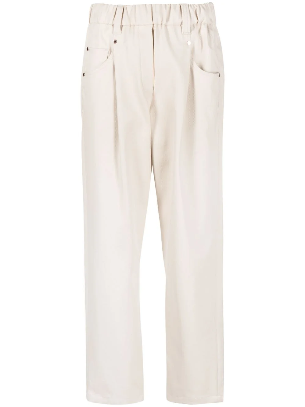 Brunello Cucinelli Women Cotton Trousers - 1
