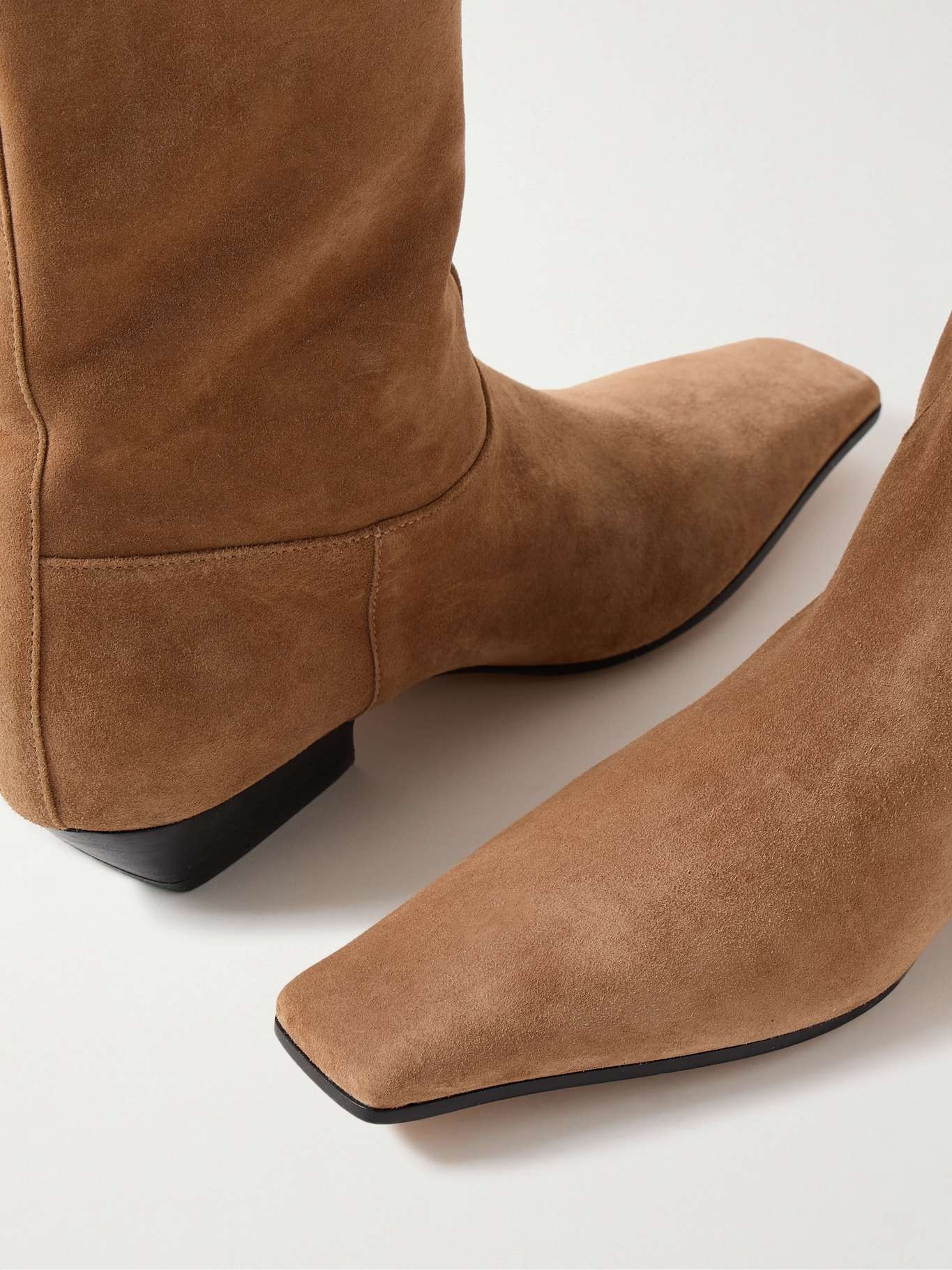 Marfa suede knee boots - 4