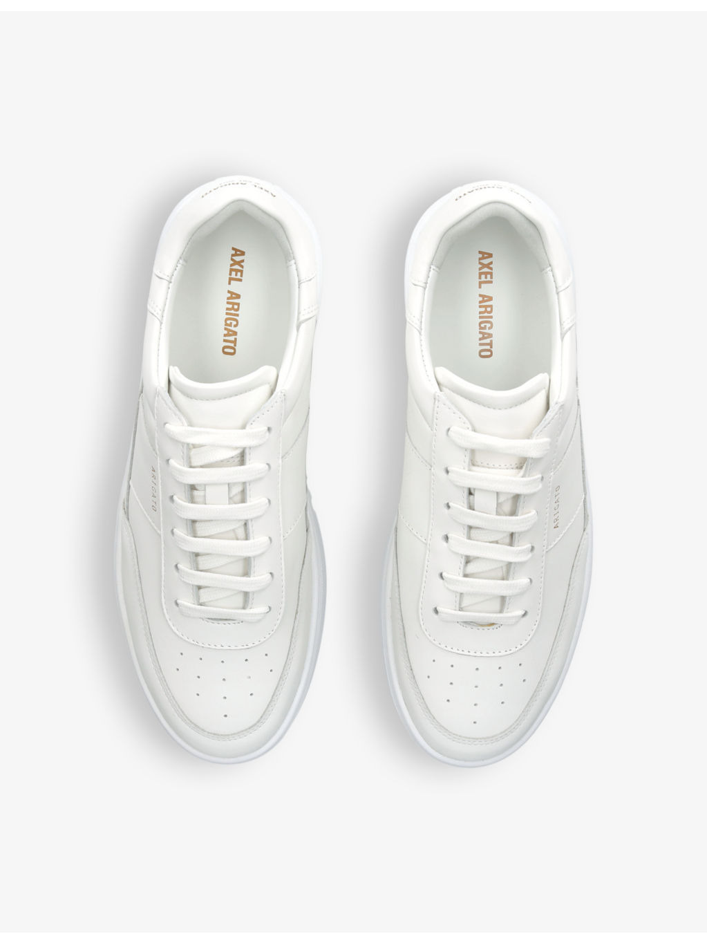 Vintage Orbit leather low-top trainers - 2
