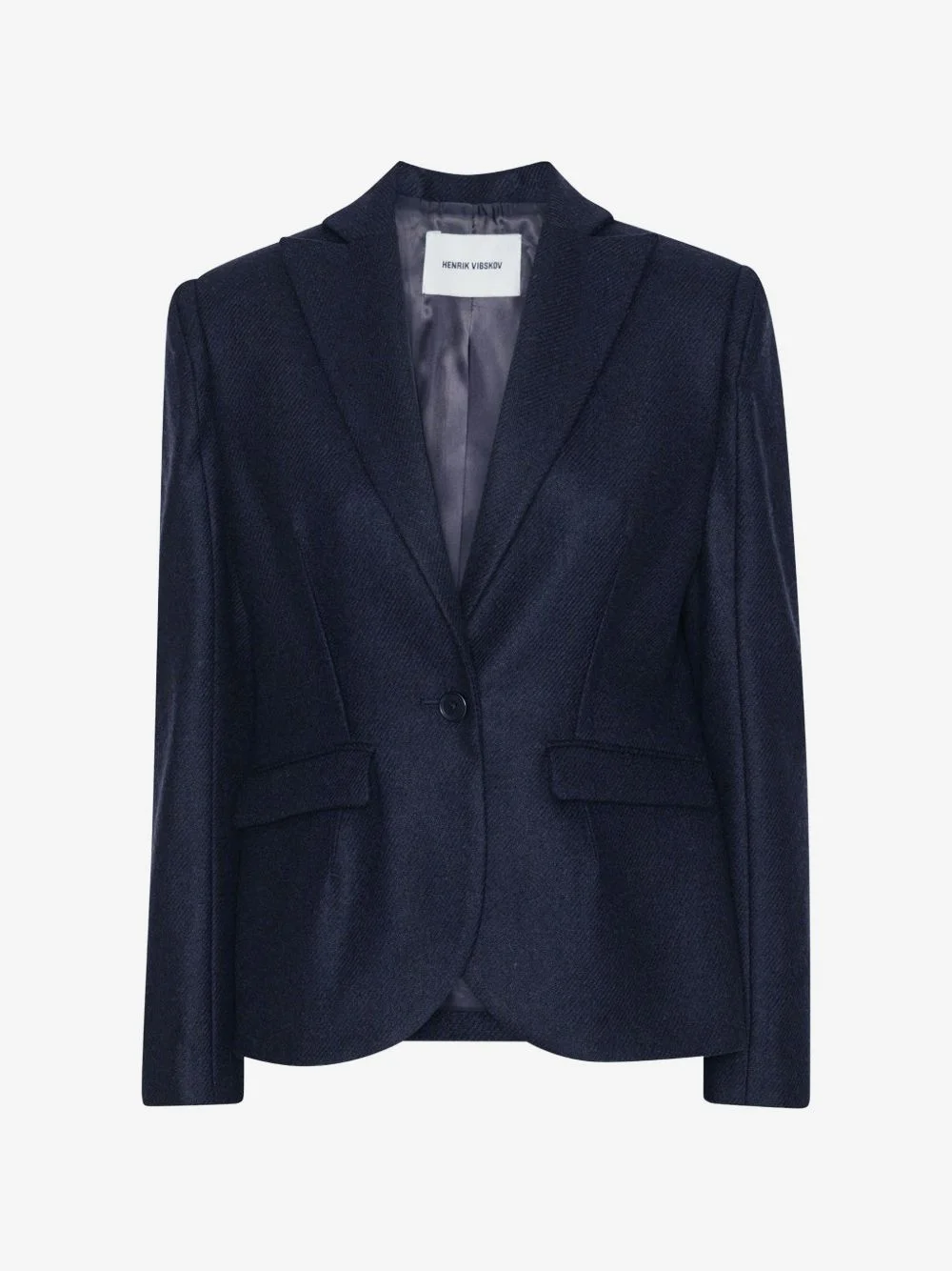 Press tailored wool blazer - 1