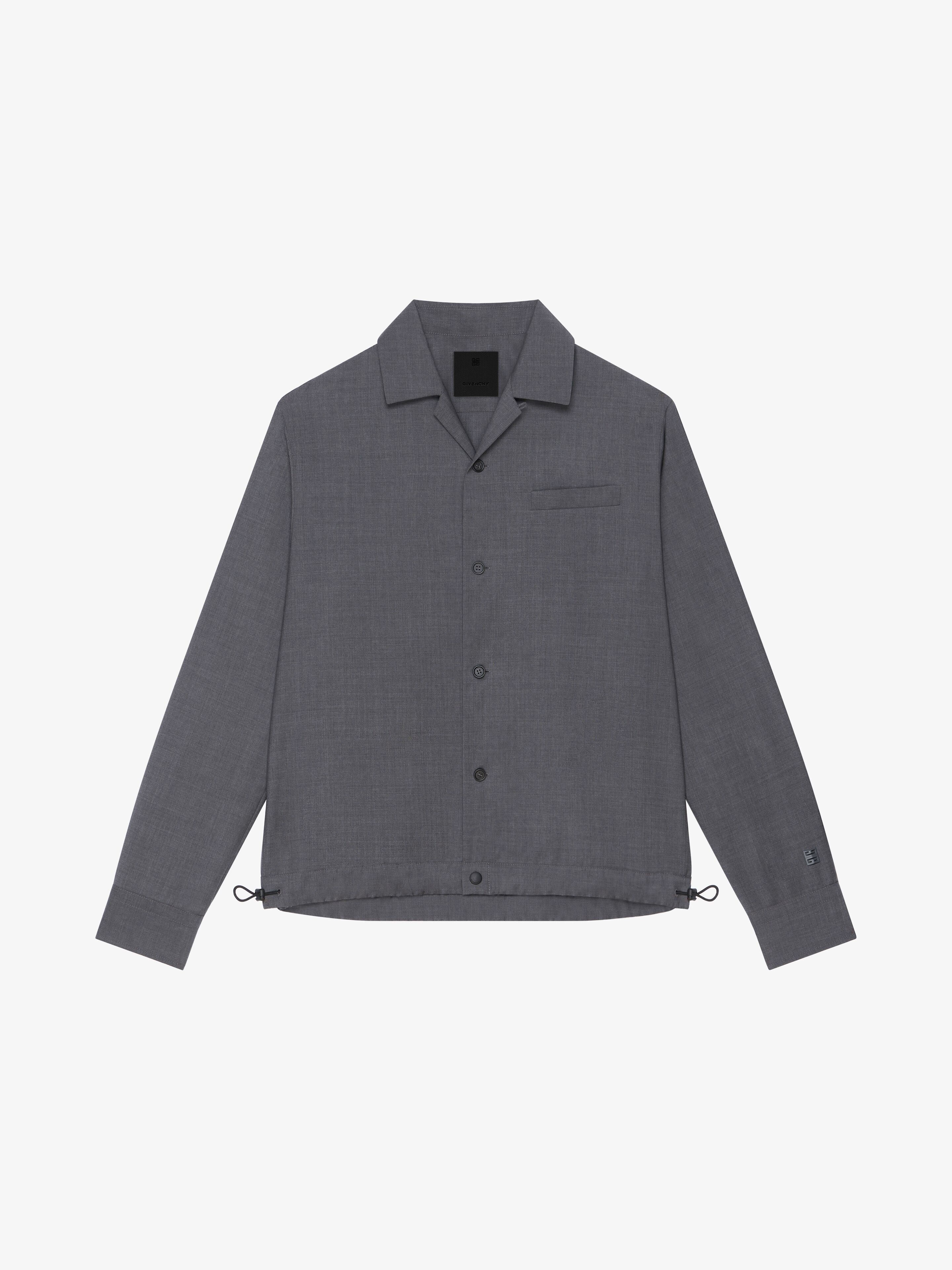 OVERSHIRT IN WOOL - 1