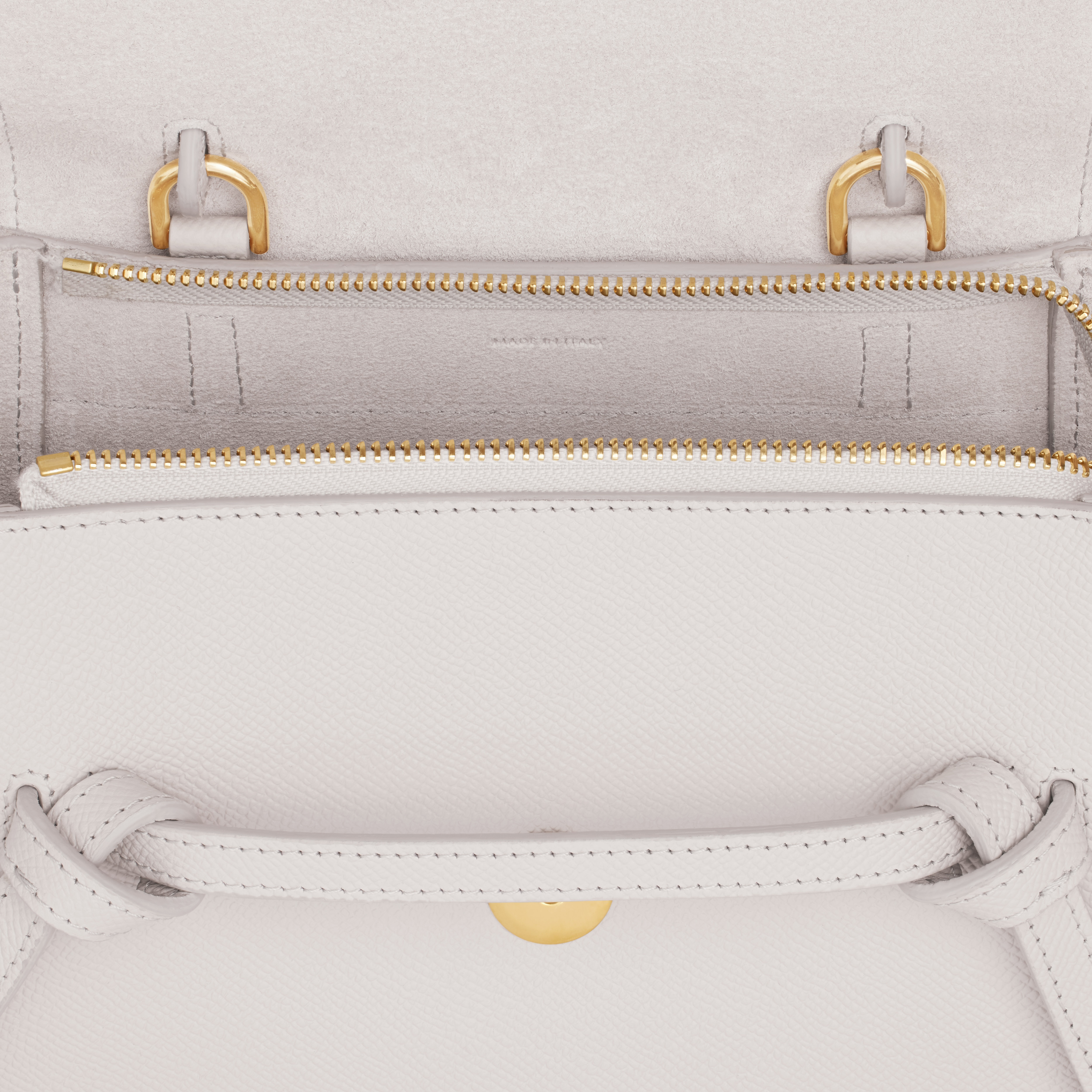 Nano Belt bag in grained calfskin - 4