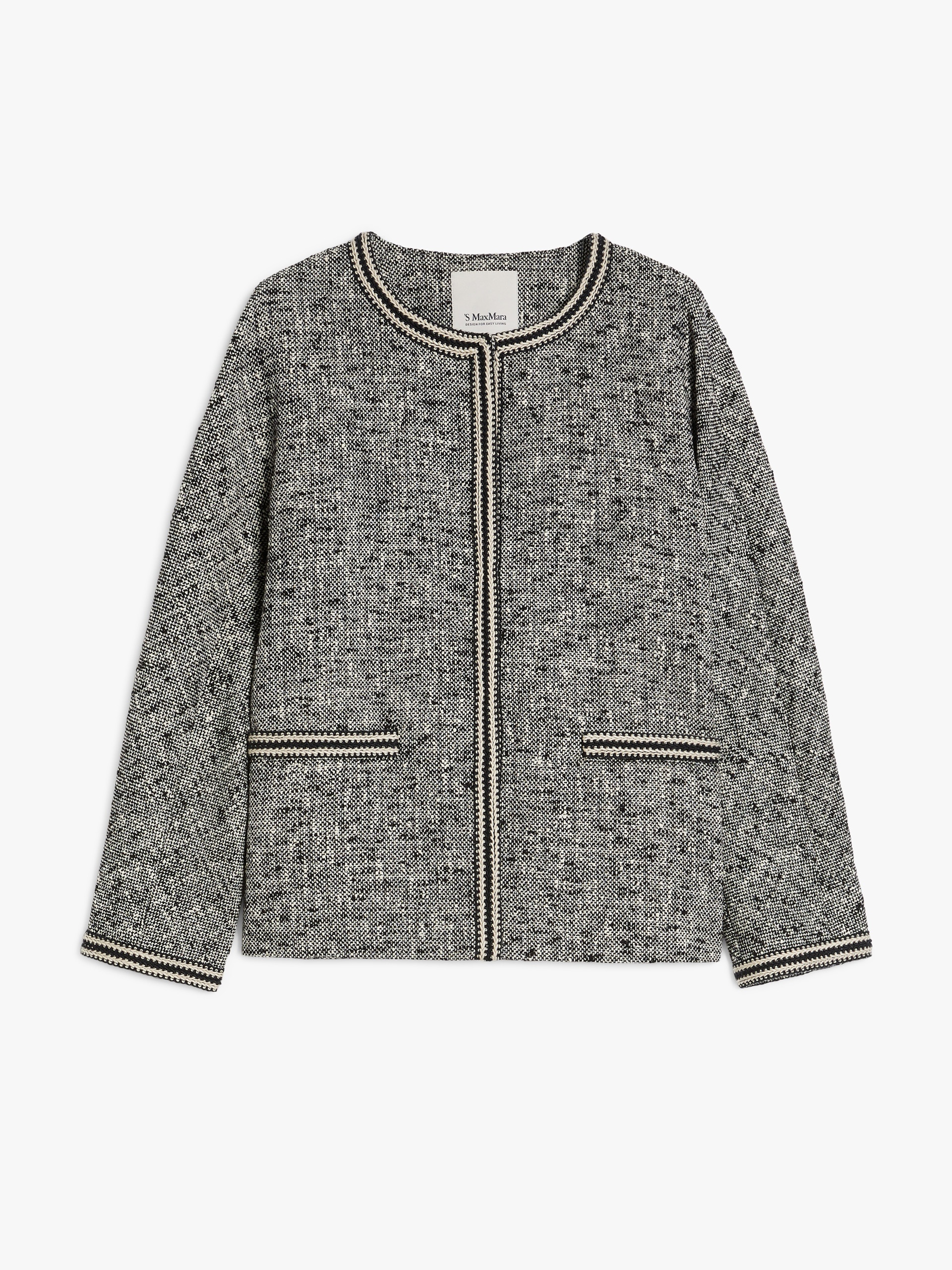 MASTER Stretch cotton crew-neck jacket - 1