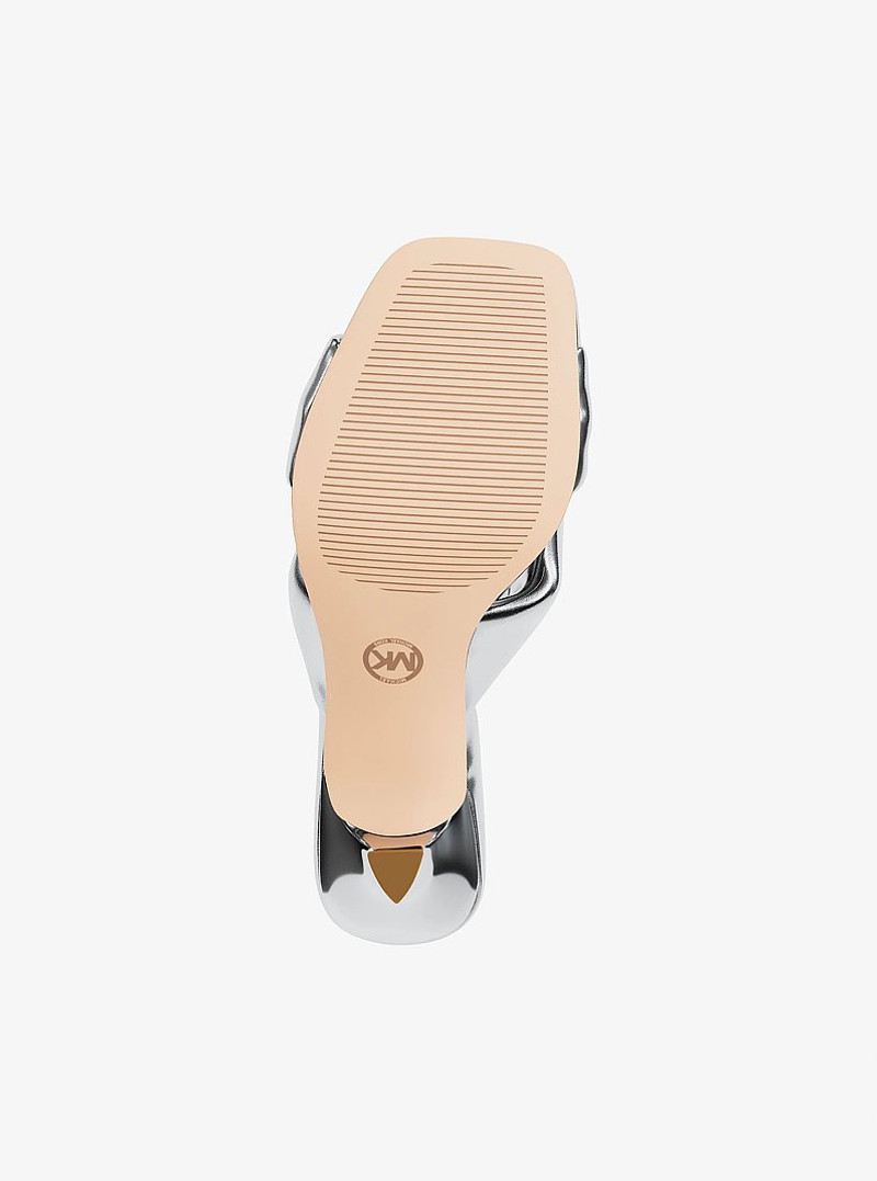 Elena Metallic Sandal 6