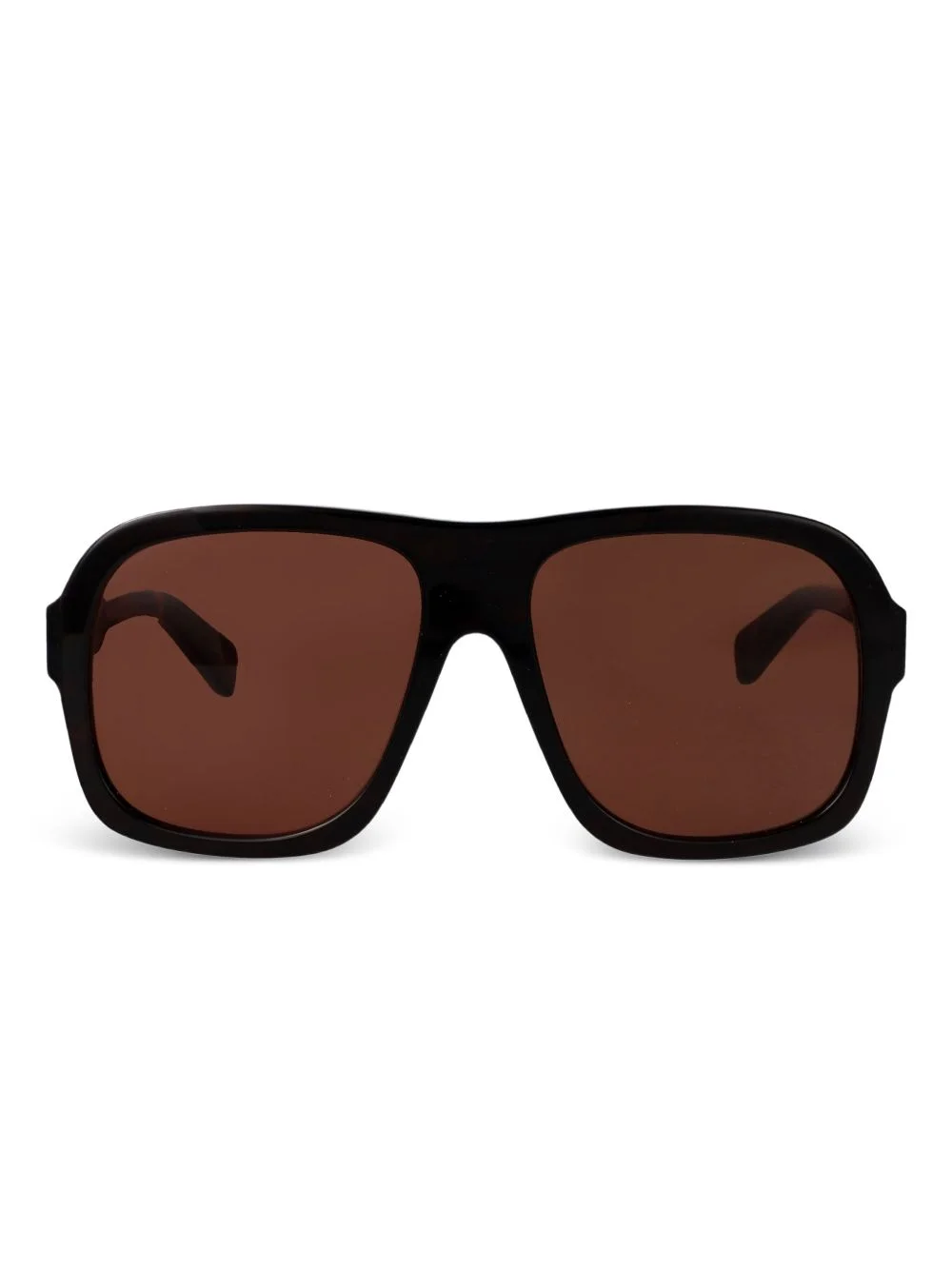 oversized-frame sunglasses - 1