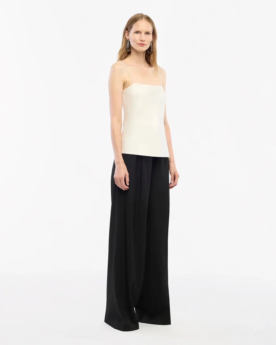 SILK CAMISOLE OFF WHITE - 3