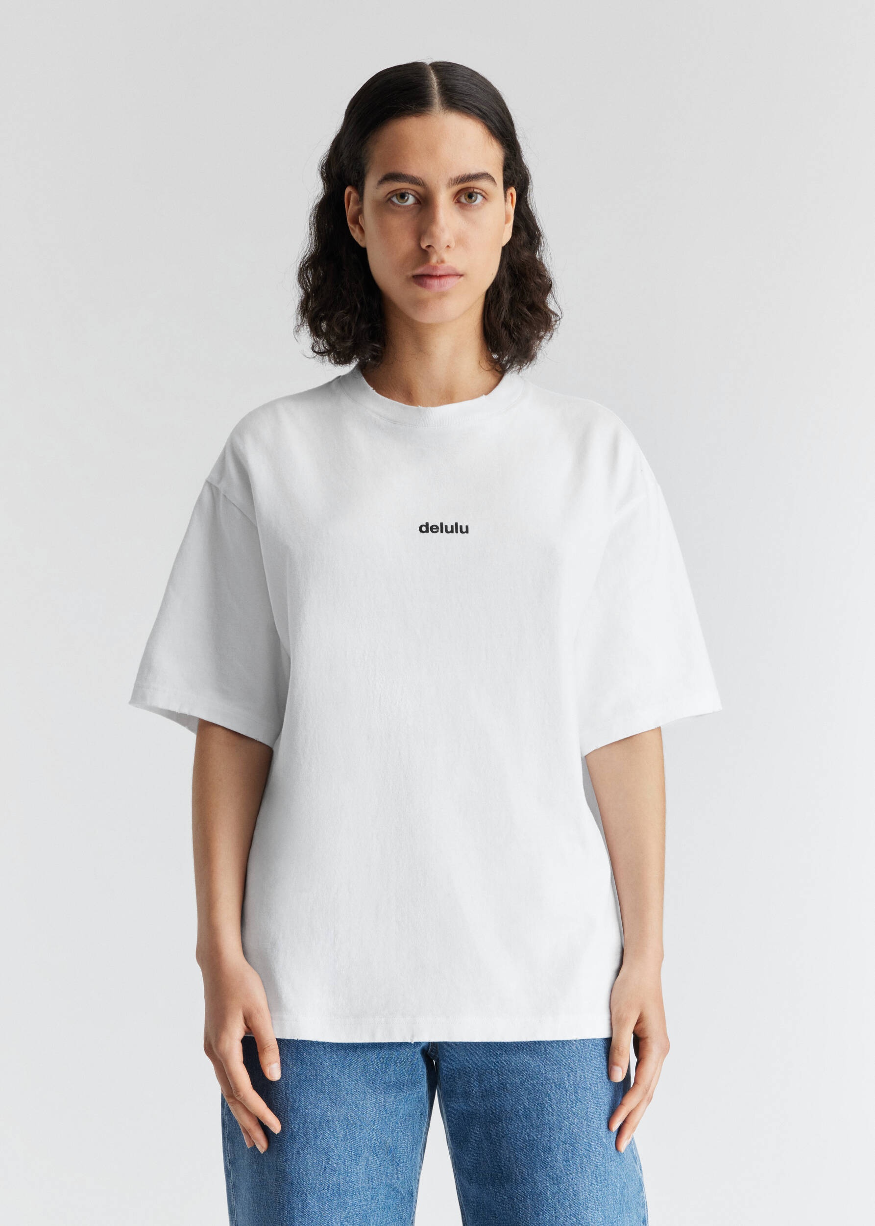 Delulu Distressed T-Shirt - 2