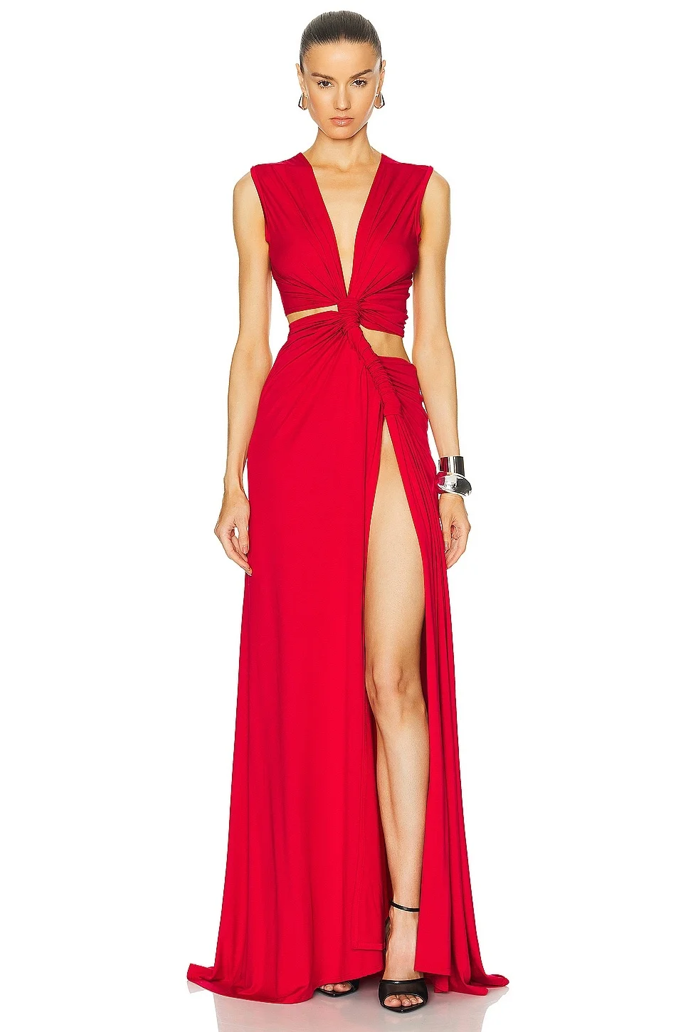 Triple Loop Knit Dress - 1