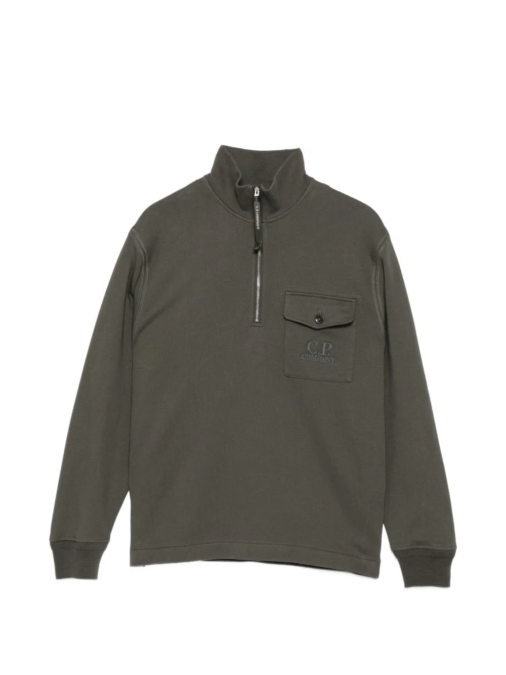 DIAGONAL RAISED SWEATSHIRT - 1