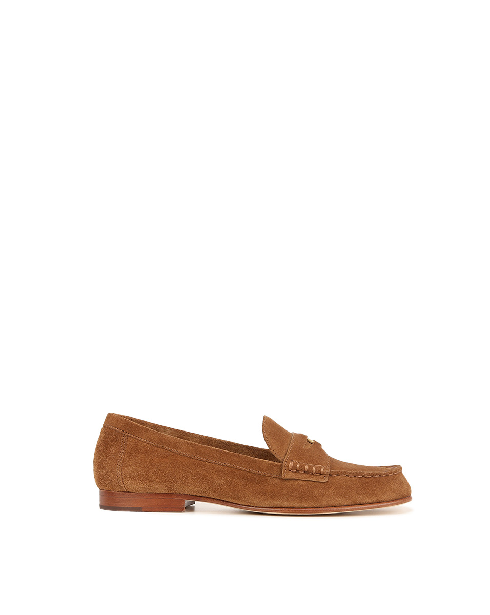 PENNY SUEDE LOAFER - 5