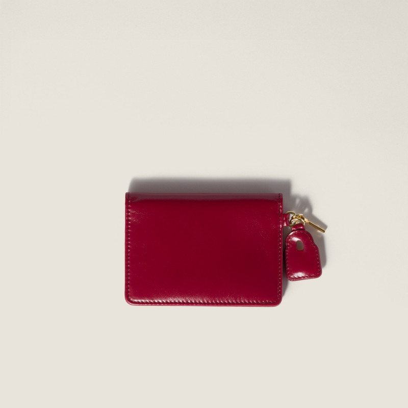 Miu Miu Leather card holder outlook