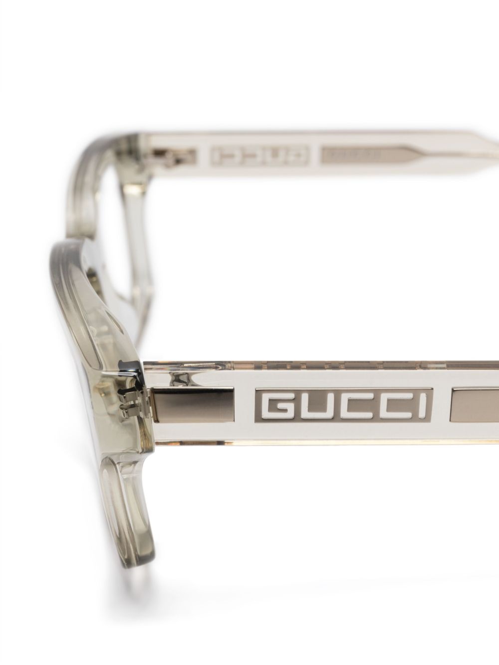square-frame glasses - 3
