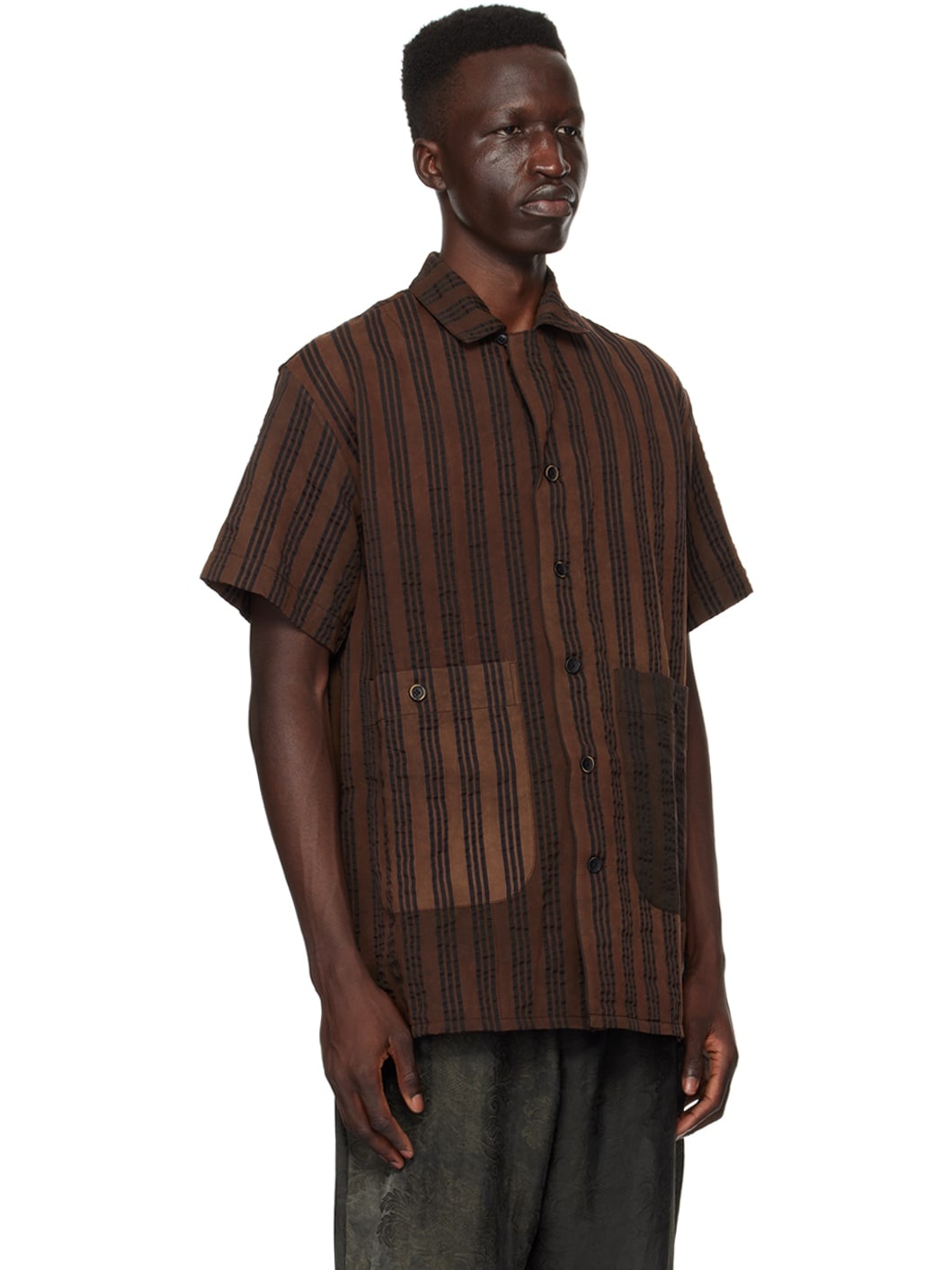 Brown Terry Shirt - 2