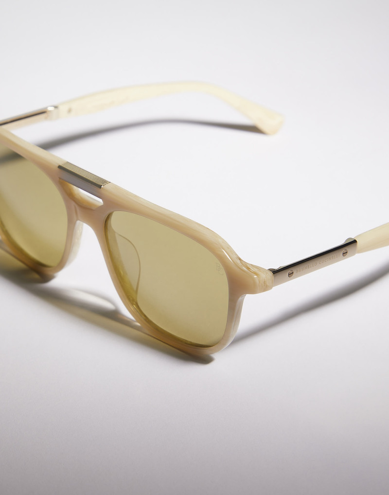 Sartorial Sunset acetate sunglasses with photochromic lenses 3