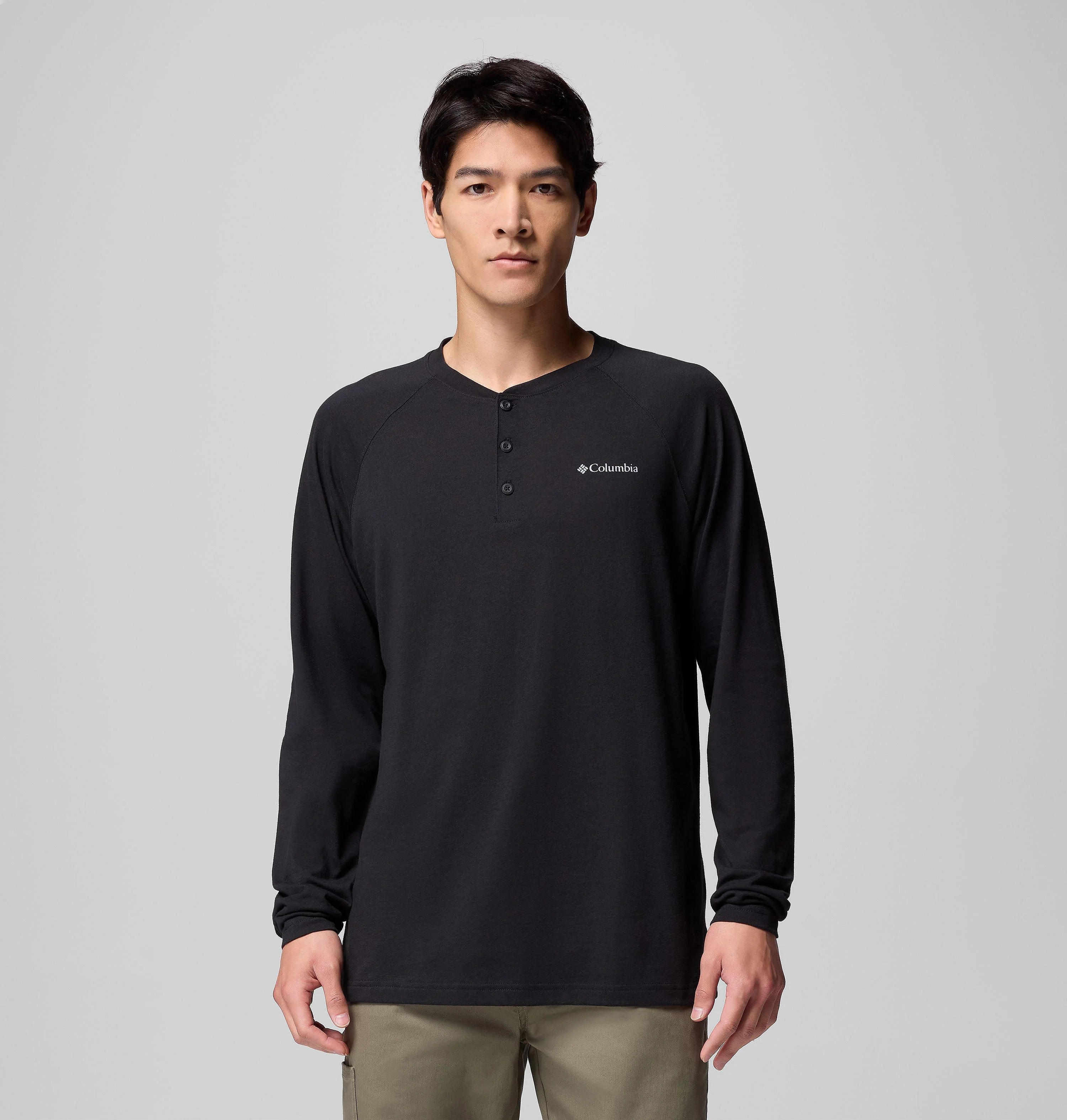 Men's Thistletown Hills Raglan Henley - 1