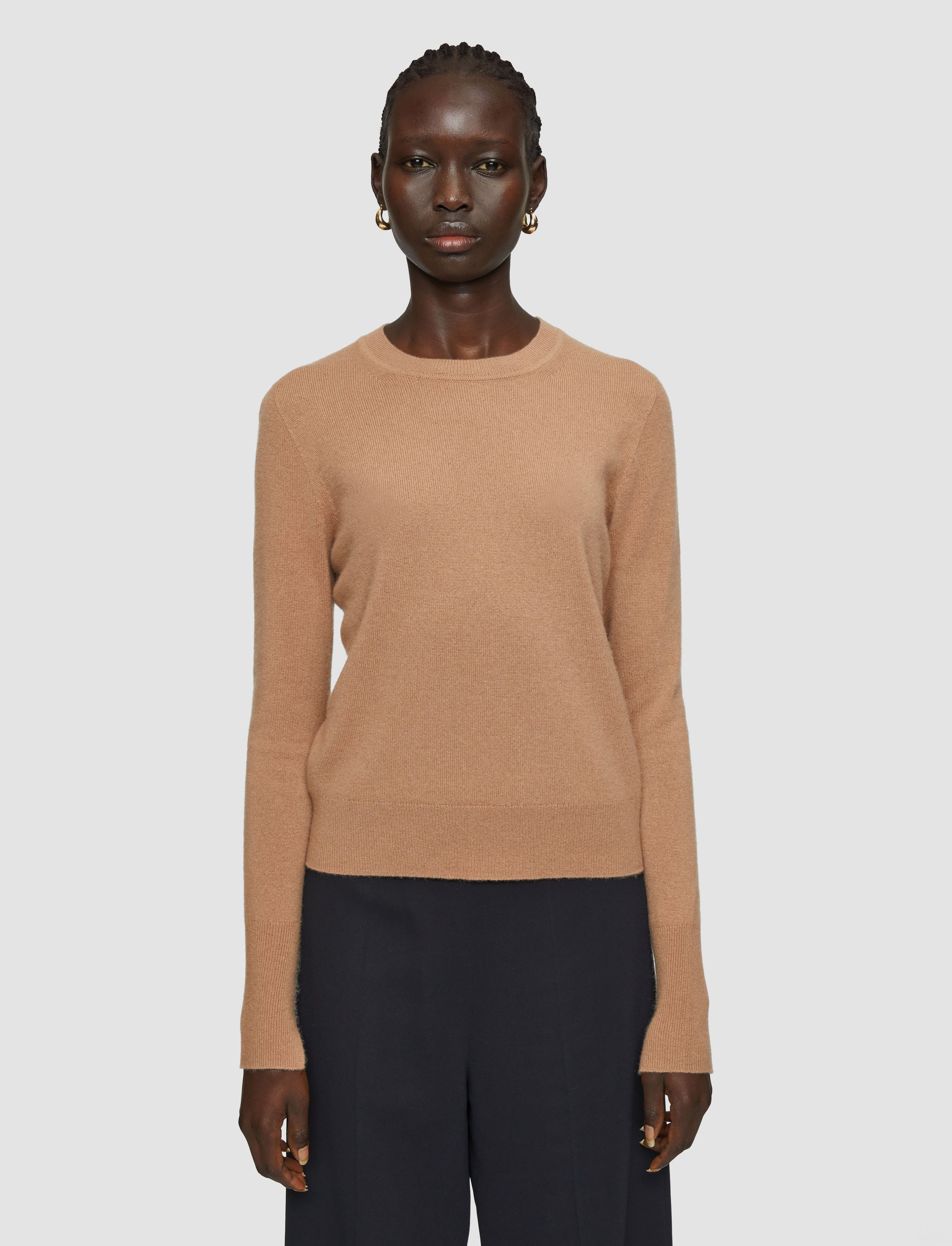 Light Pure Cashmere Round Neck Jumper - 3