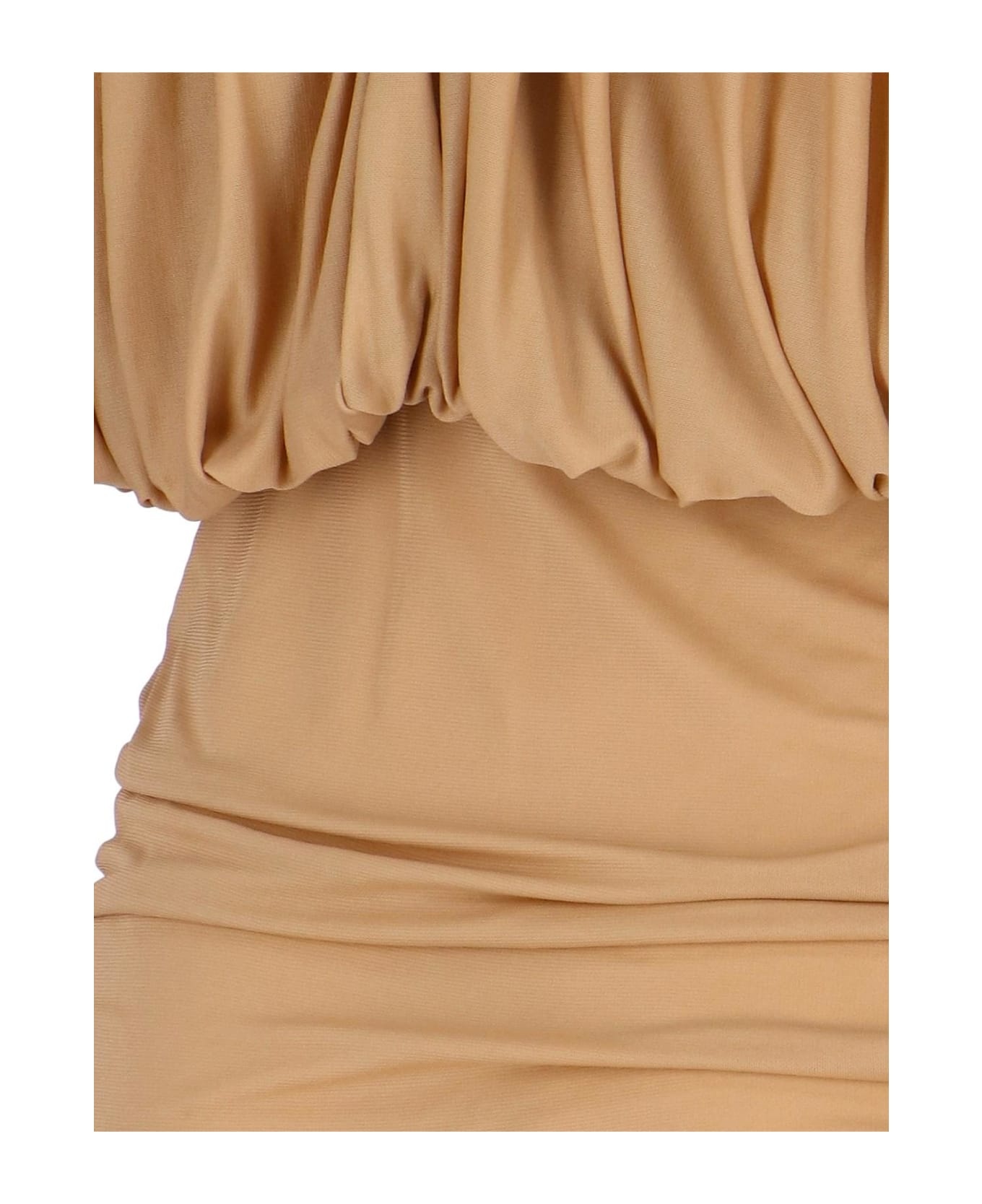 Draped Minidress - 2