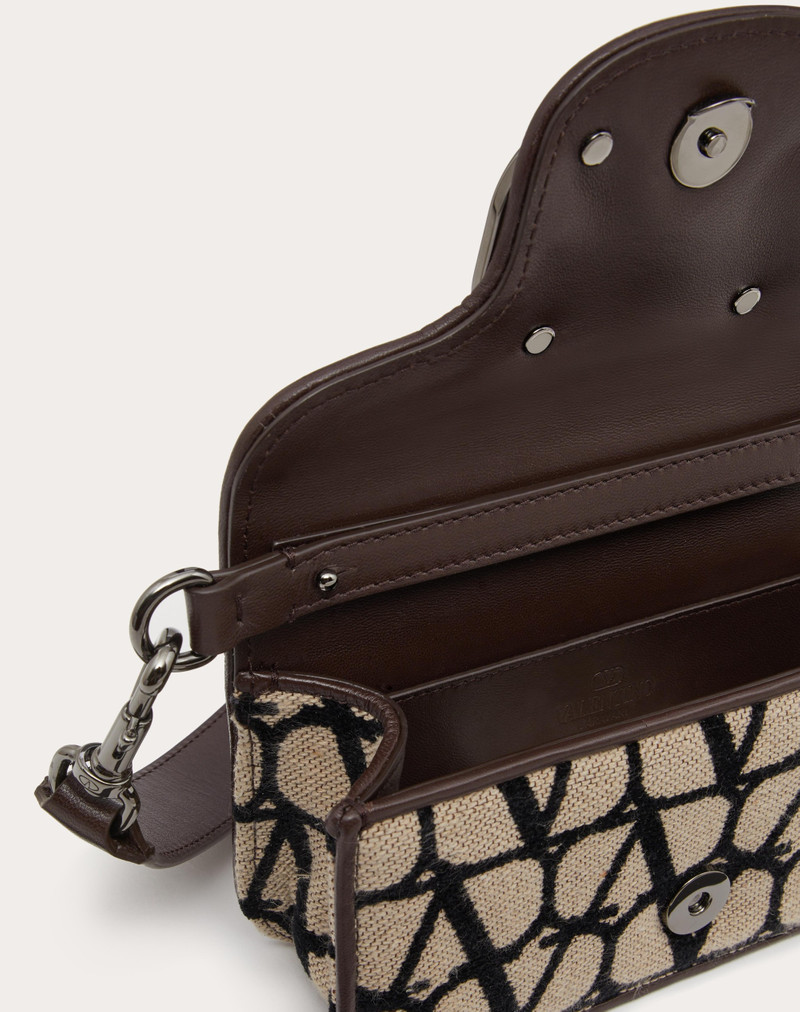 MINI LOCÒ TOILE ICONOGRAPHE SHOULDER BAG 7