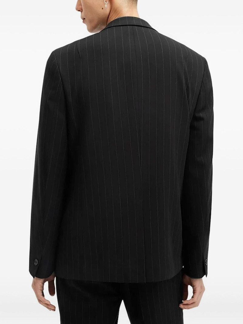 ALLSAINTS Heddon pinstripe single-breasted blazer outlook