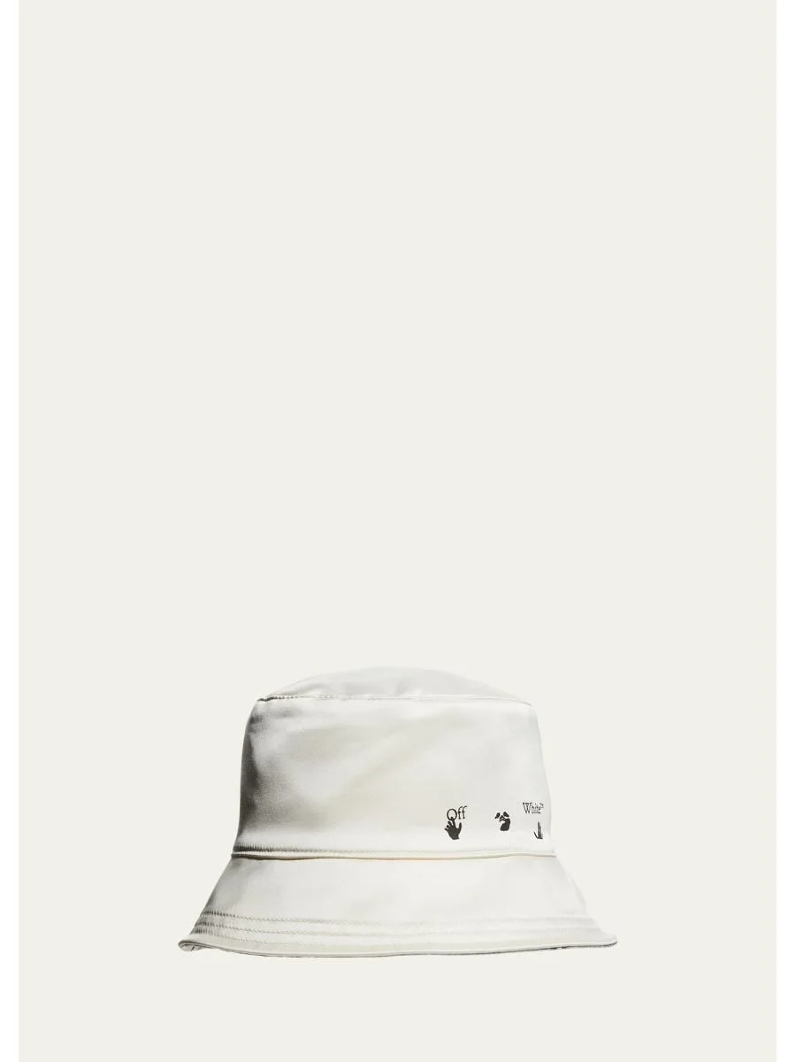 Delave Logo Canvas Bucket Hat - 1