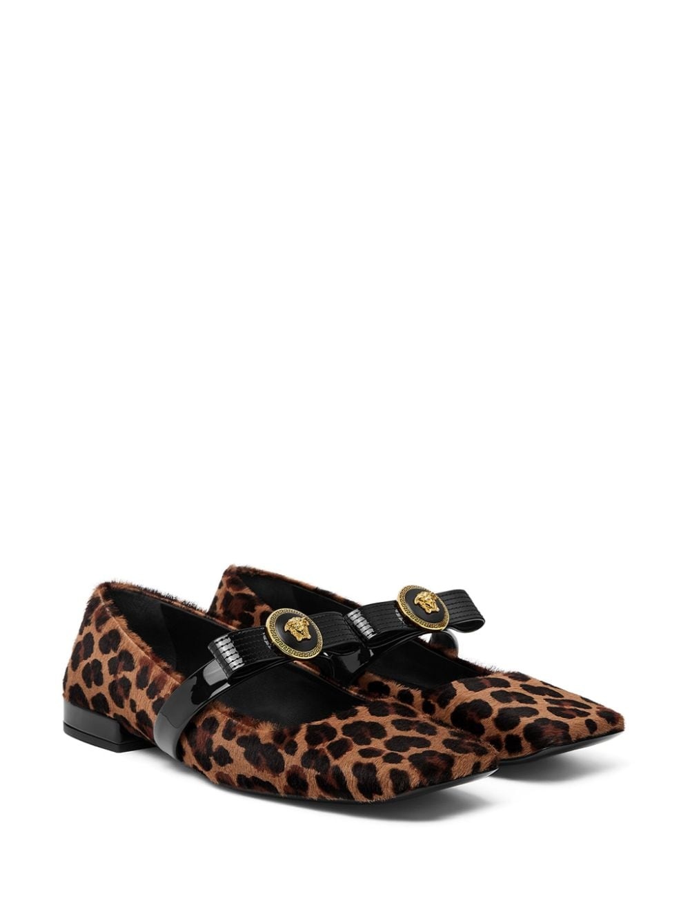 Medusa'95 leopard-print ballerinas - 2