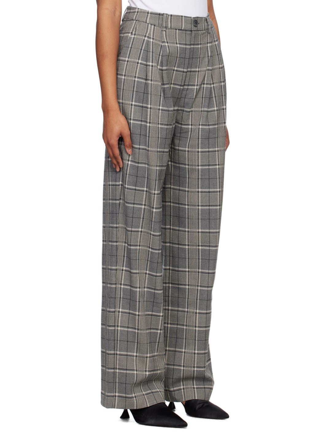 Gray Carrie Trousers - 2