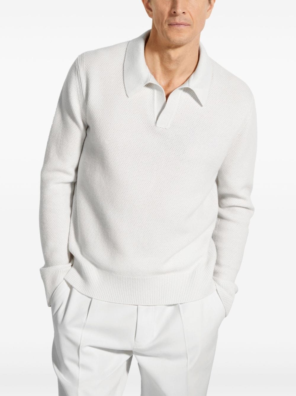 Oasi cashmere polo shirt - 2