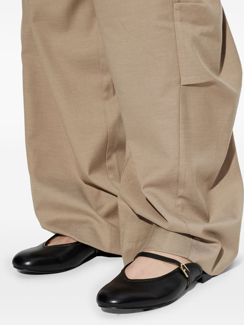 Etoile strap-detail leather mules 5