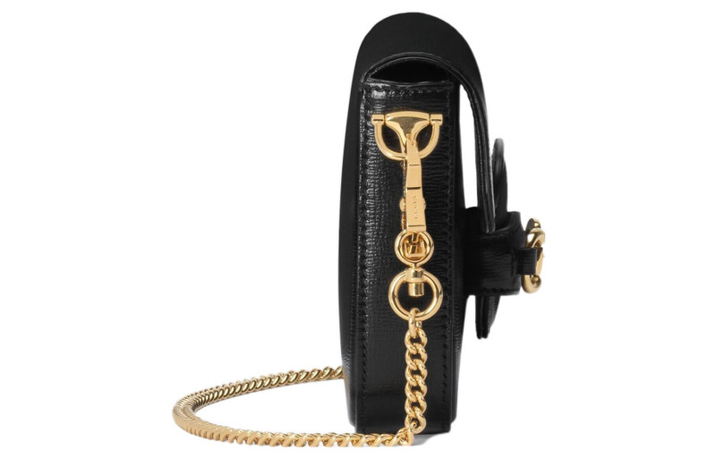 (WMNS) Gucci Horsebit 1955 Mini Bag 'Black' 752002-1DB0G-1000 4