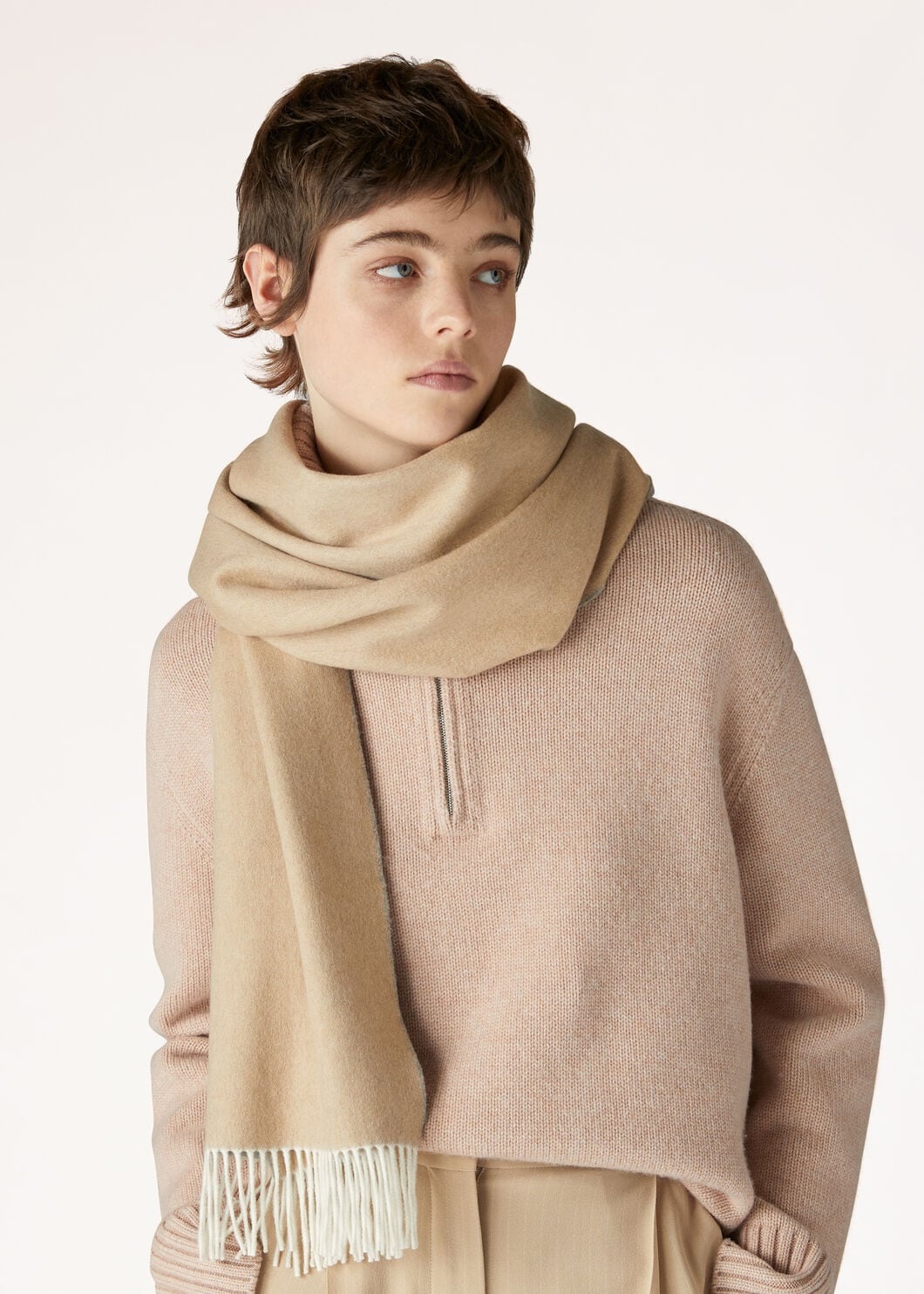 Two-Tone Scarf - 2