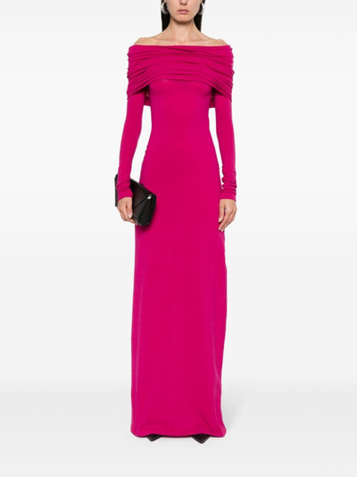 BALENCIAGA stretch-design maxi dress outlook