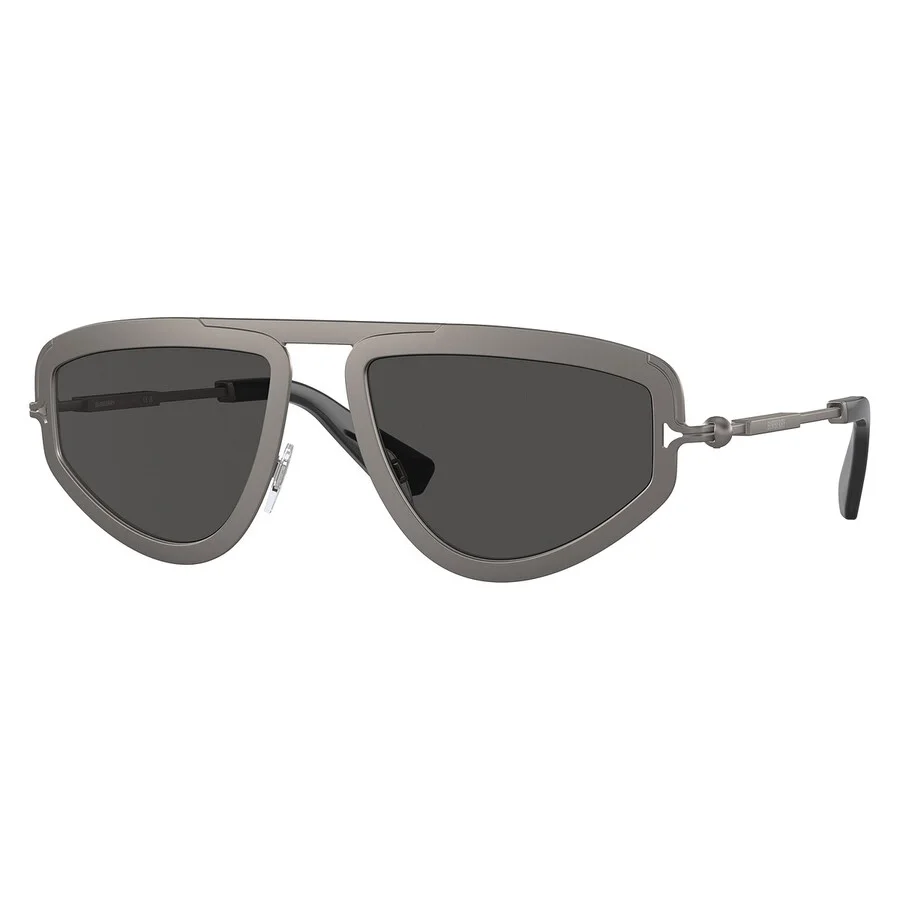 Burberry Dark Grey Irregular Men's Sunglasses BE3150 131687 56 - 1