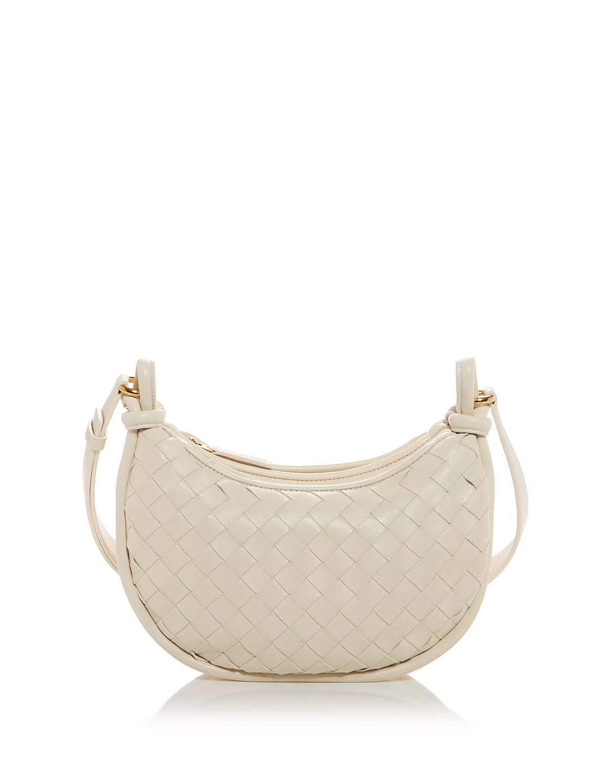 Intreccio Leather Shoulder Bag - 1