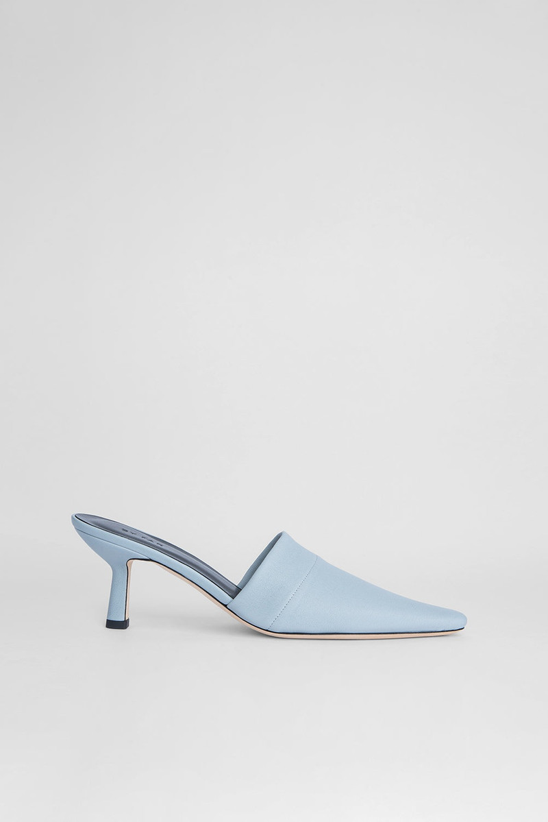 Cynthia Light Blue Stretch Leather 1