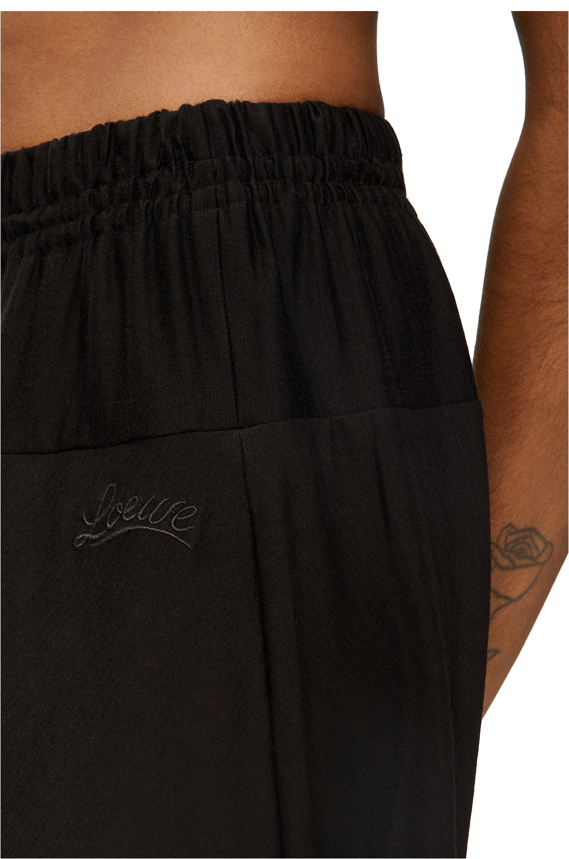 Balloon trousers in wool - 5