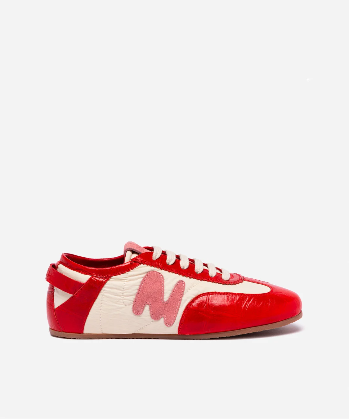 Super flat color-block sneakers - 1