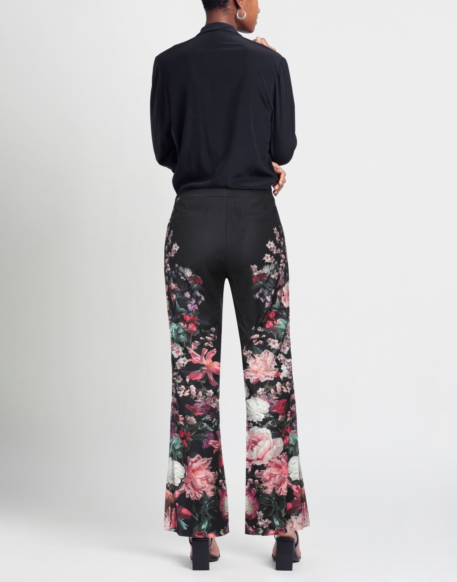 Black Women's Casual Pants - 3