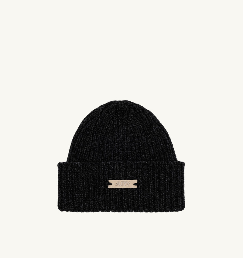 UNISEX BEANIE WITH LOGO PATCH 1