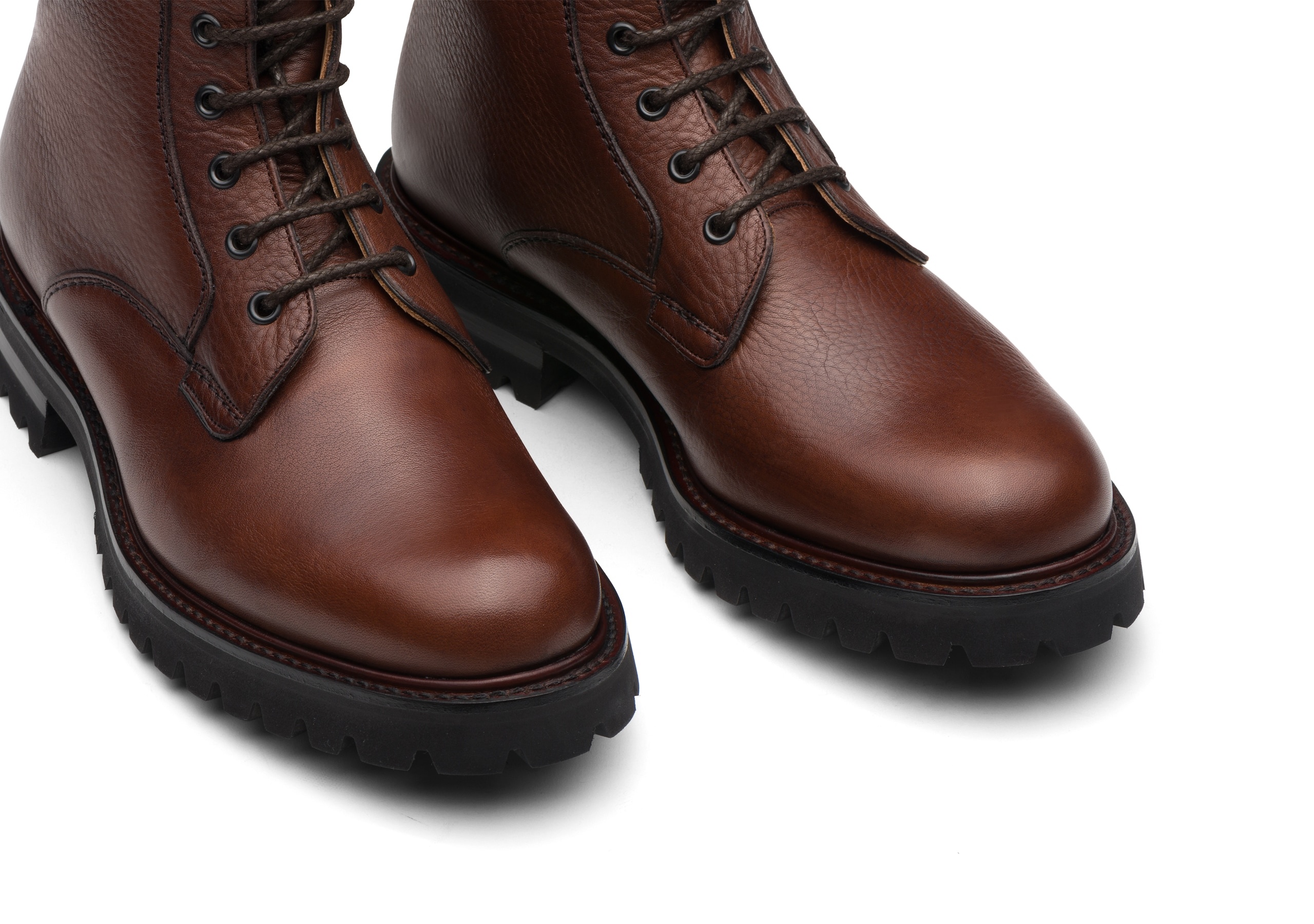 Coalport 2
Soft Grain Lace-Up Derby Burnt - 4