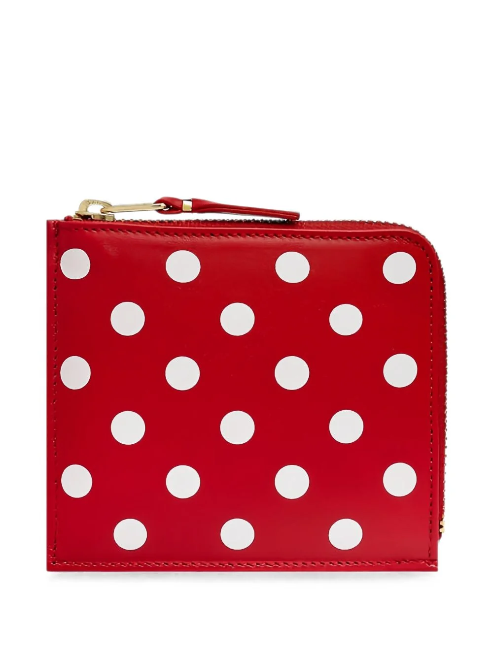 polka-dot zip-around wallet - 1