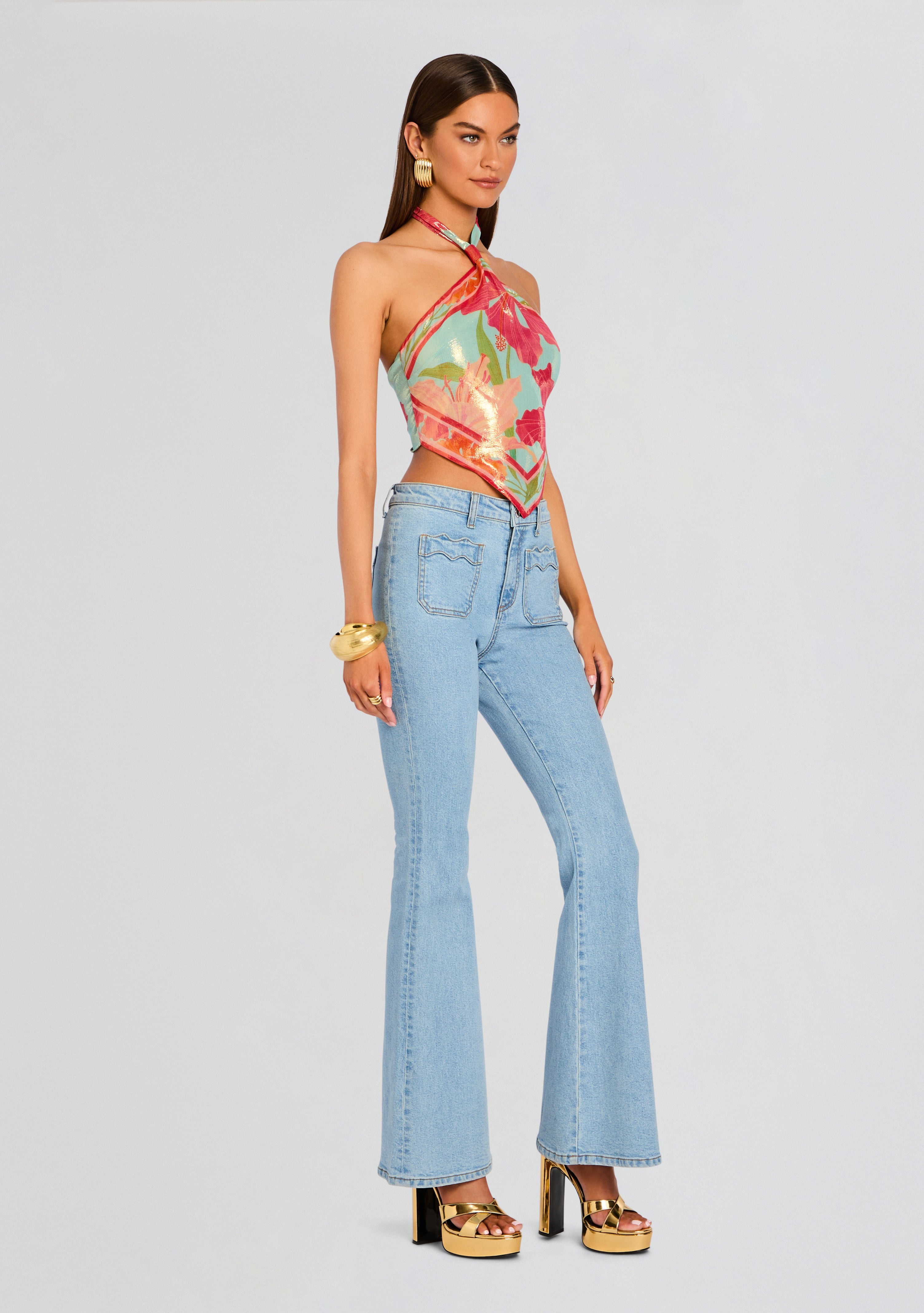 CALLIE SILK TOP - 3