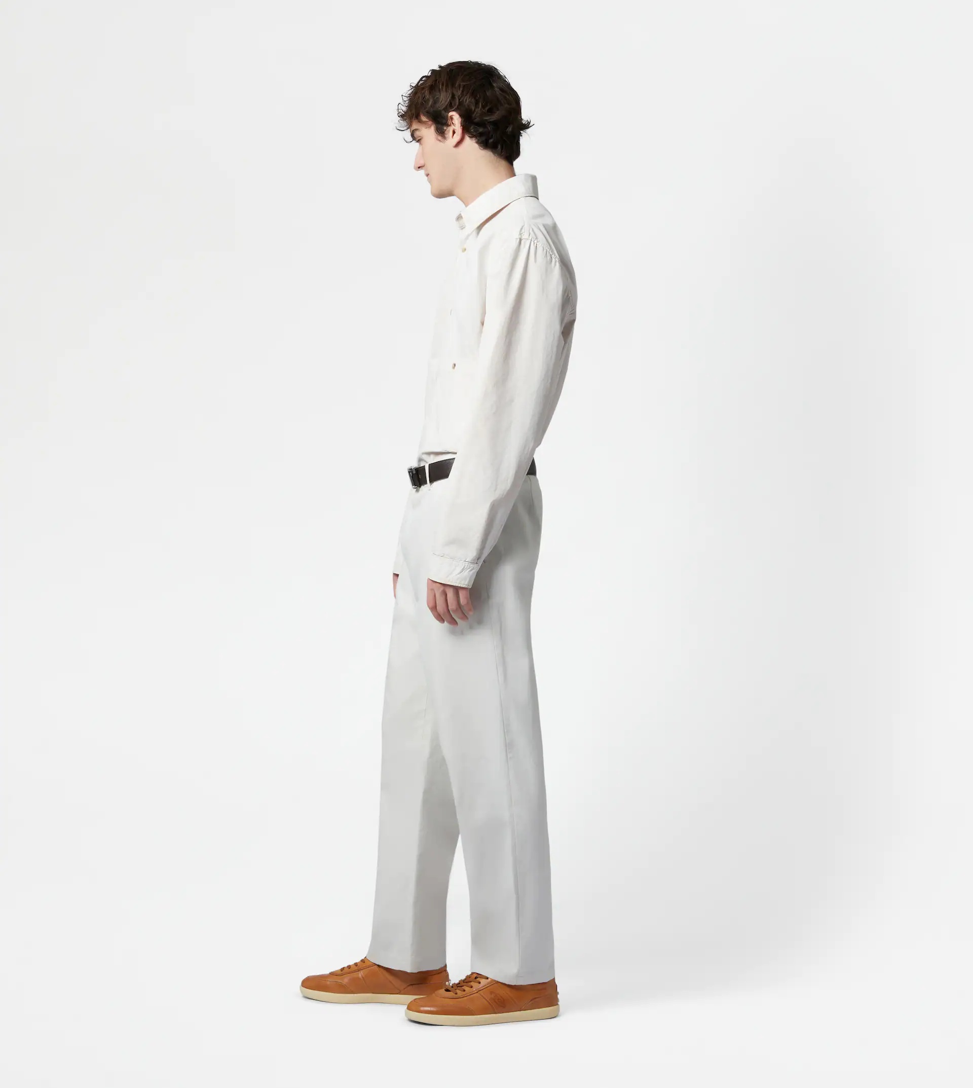 CHINO TROUSERS - BEIGE - 4