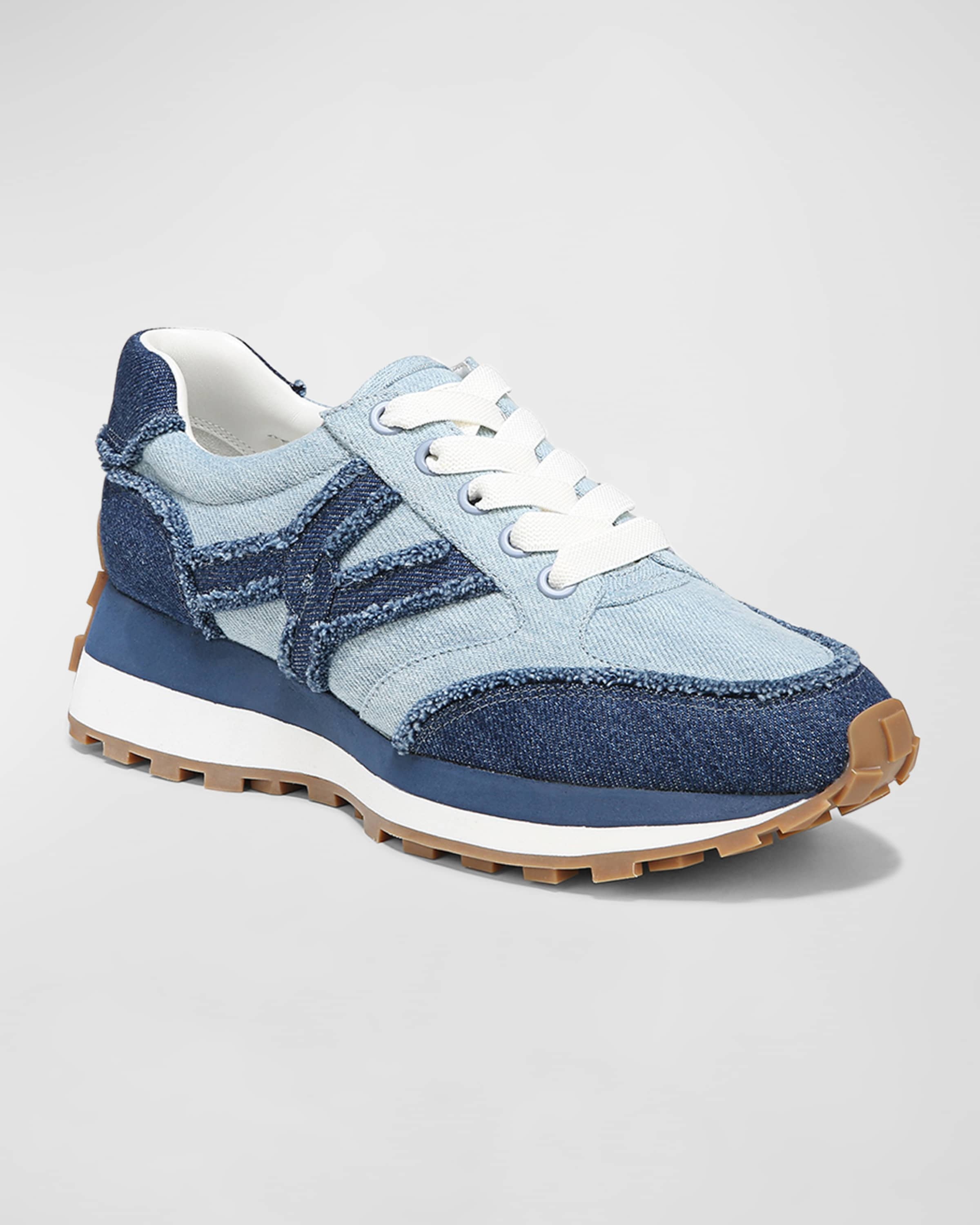 Valentina Denim Retro Sneakers - 3