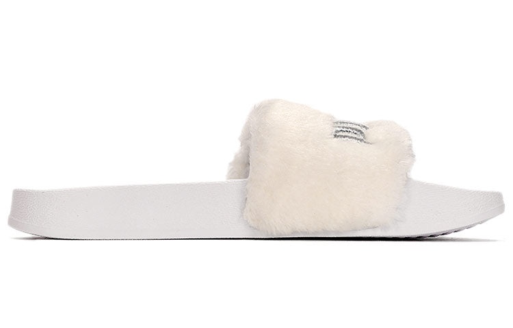 (WMNS) PUMA Leadcat Feather Slide 'White' 383758-01 - 2