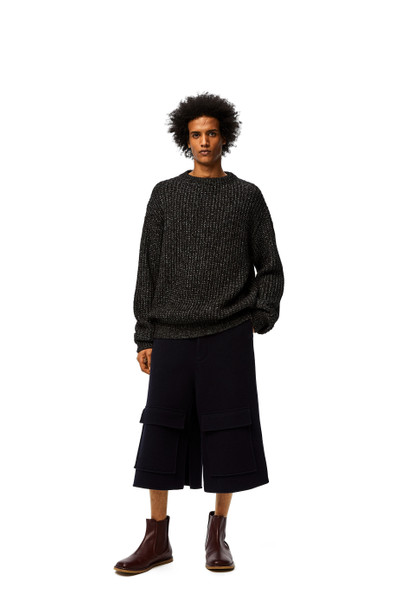 Loewe Oversize sweater in polyester outlook