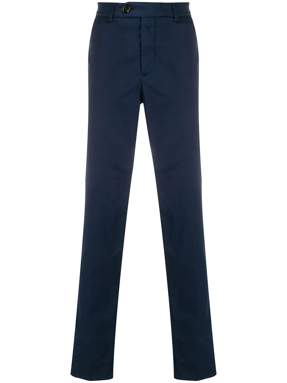 mid-rise slim-fit chinos - 1