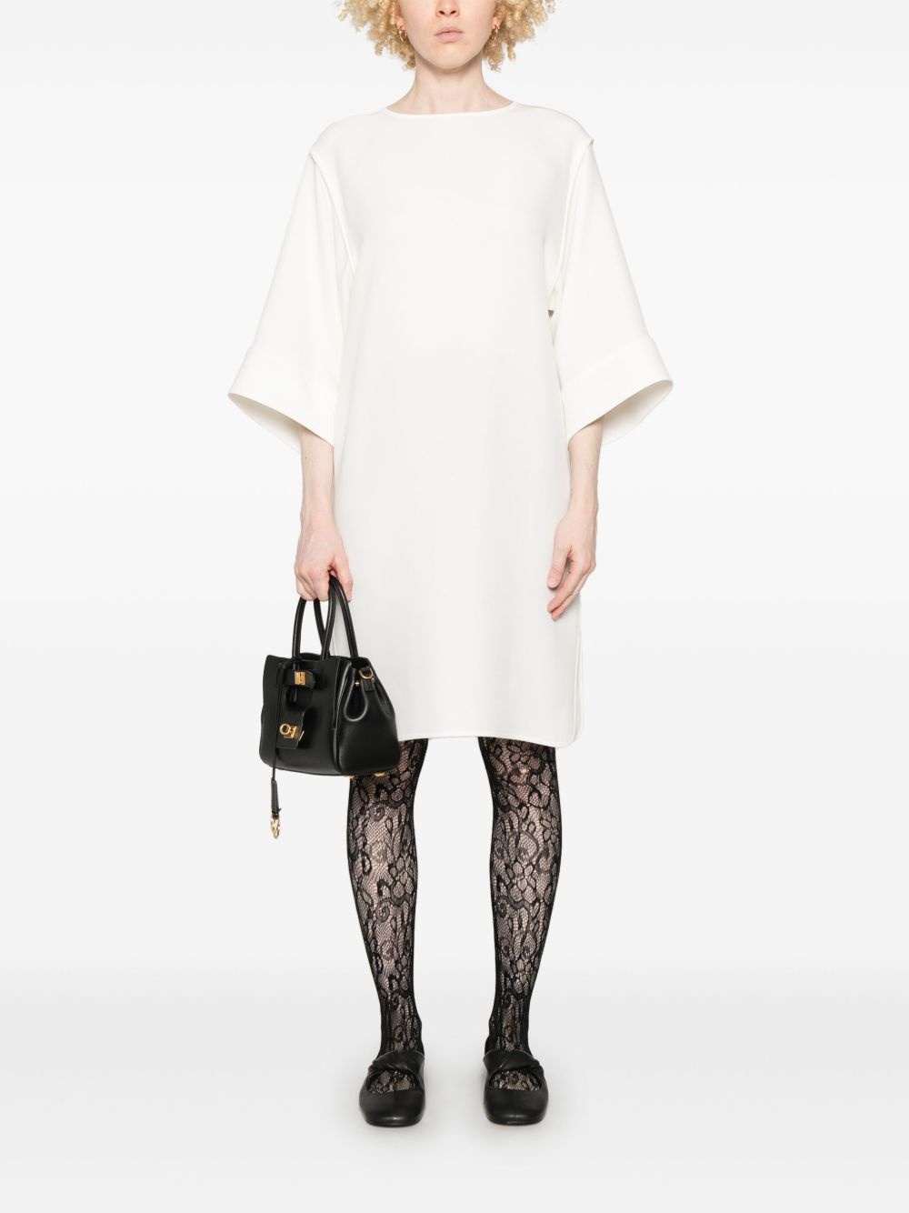 silk mini dress - 2