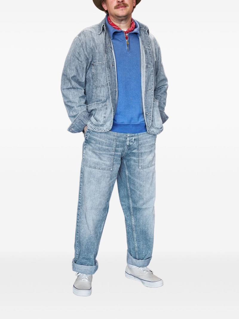 FORTELA Newfatigue patch-pocket jeans outlook