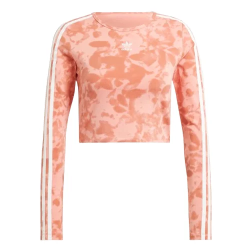 (WMNS) adidas 3-Stripes Crop Top Asia Sizing 'Wonder Clay Magic Earth' IY0779 - 1